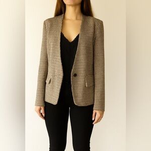 Premise Brown & Houndstooth Blazer